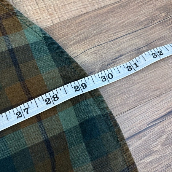 Pendleton Wayne Cotton Corduroy Plaid Check Long Sleeve Button Shirt Men’s - Picture 7 of 7